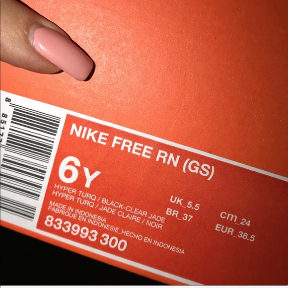 NEW 🌴 NIKE FREE RN | TIFFANY - Picture 8 of 8